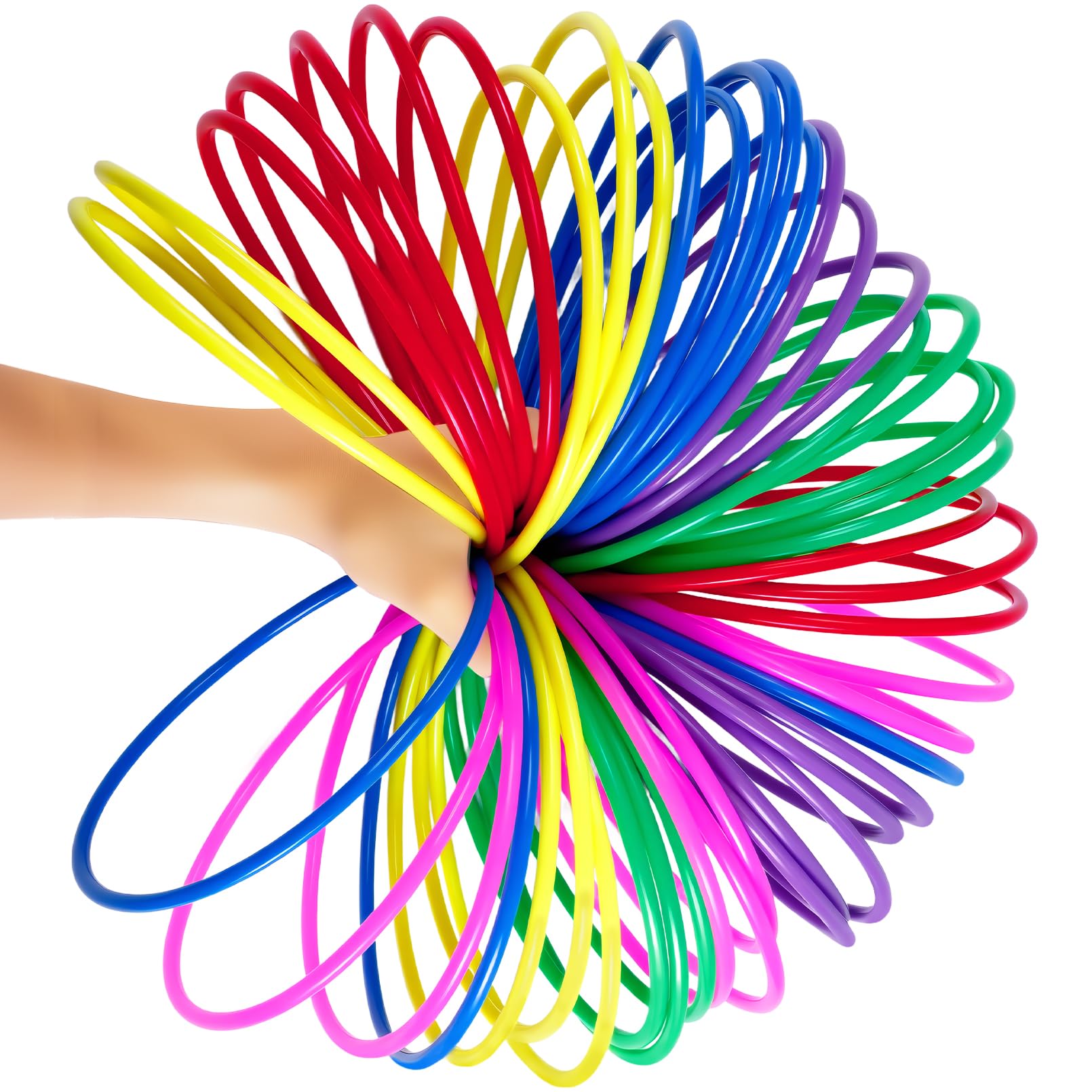 Amazon.com : Jeffbaubl 48 PCS Plastic Toss Rings, 7 inch